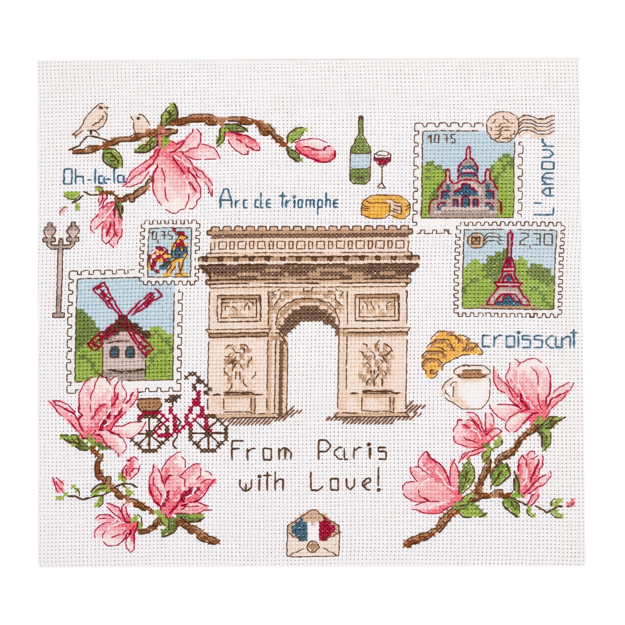 DMC® Arc de Triomphe Expert Counted Cross Stitch Kit